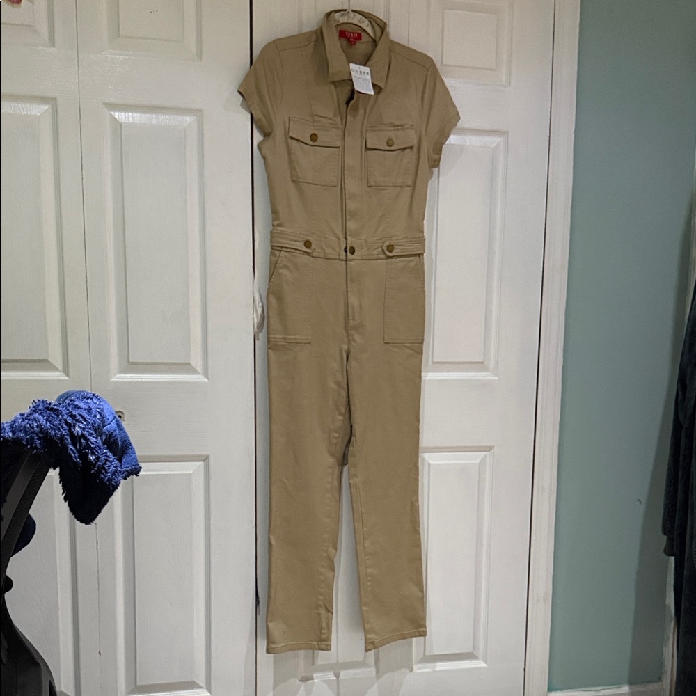 Guess Khaki Jumpsuit